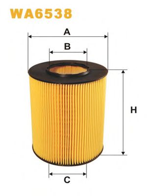 WIX FILTERS wa6538 -  Воздушный фильтр